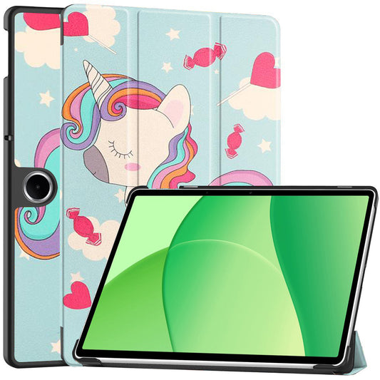 Θήκη για OnePlus Pad Lite / Oppo Pad SE, Techsuit, FoldPro Unicorn, Πολύχρωμη