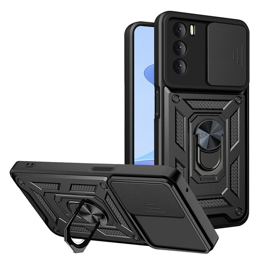 Θήκη για Oppo A16s / A54s / A16, Techsuit, CamShield, Μαύρη