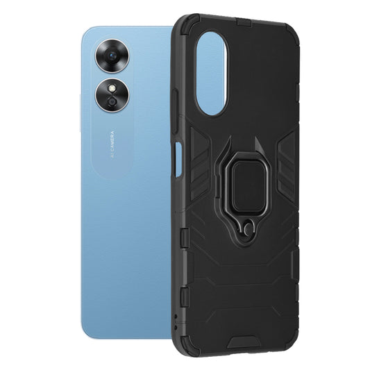 Θήκη για Oppo A17, Techsuit, Shield, Μαύρη