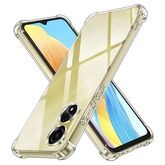 Θήκη για Oppo A18 / A38, Techsuit, Ανθεκτική σε Κρούσεις Διαφανής, Διάφανη