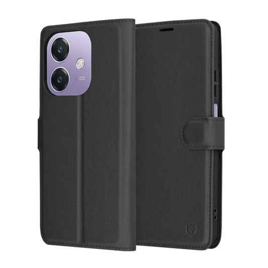Θήκη για Oppo A3 4G / A3, Techsuit, Leather Folio, Μαύρη