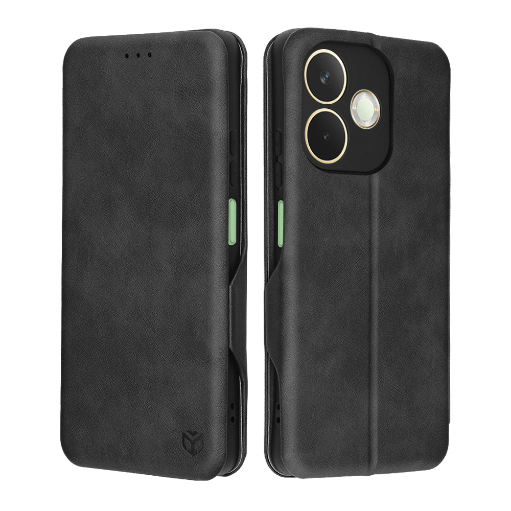 Θήκη για Oppo A5 Pro 4G / A5 Pro, Techsuit, Safe Wallet Plus, Μαύρο