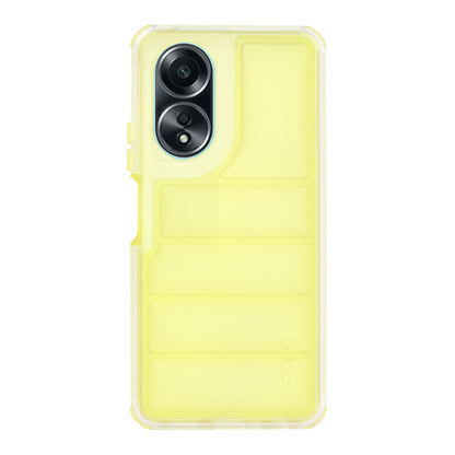 Θήκη για Oppo A58 4G, Techsuit, Wave Shield, Κίτρινη