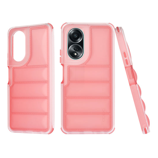 Θήκη για Oppo A58 4G, Techsuit, Wave Shield, Κόκκινο