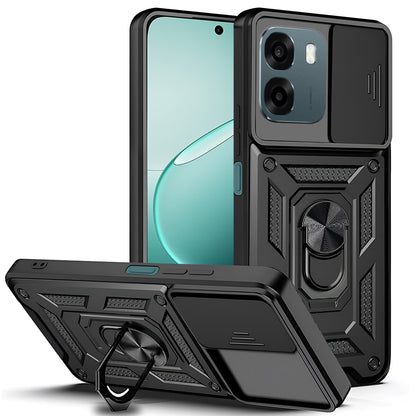 Θήκη για Oppo A6 4G, Techsuit, CamShield, Μαύρη