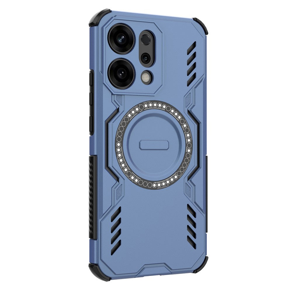 MagSafe Case for Oppo A6 Pro 5G / A6 Pro 4G, Techsuit, ArmorMag, Blue