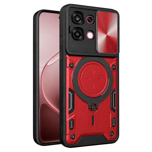 Θήκη για Oppo A6 Pro 5G / A6 Pro 4G, Techsuit, CamGuard Pro, Κόκκινο