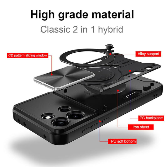 Θήκη για Oppo A6 Pro 5G / A6 Pro 4G, Techsuit, CamGuard Pro, Κόκκινο