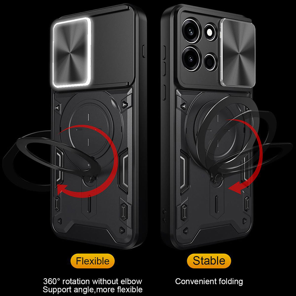 Case for Oppo A6 Pro 5G / A6 Pro 4G, Techsuit, CamGuard Pro, Red