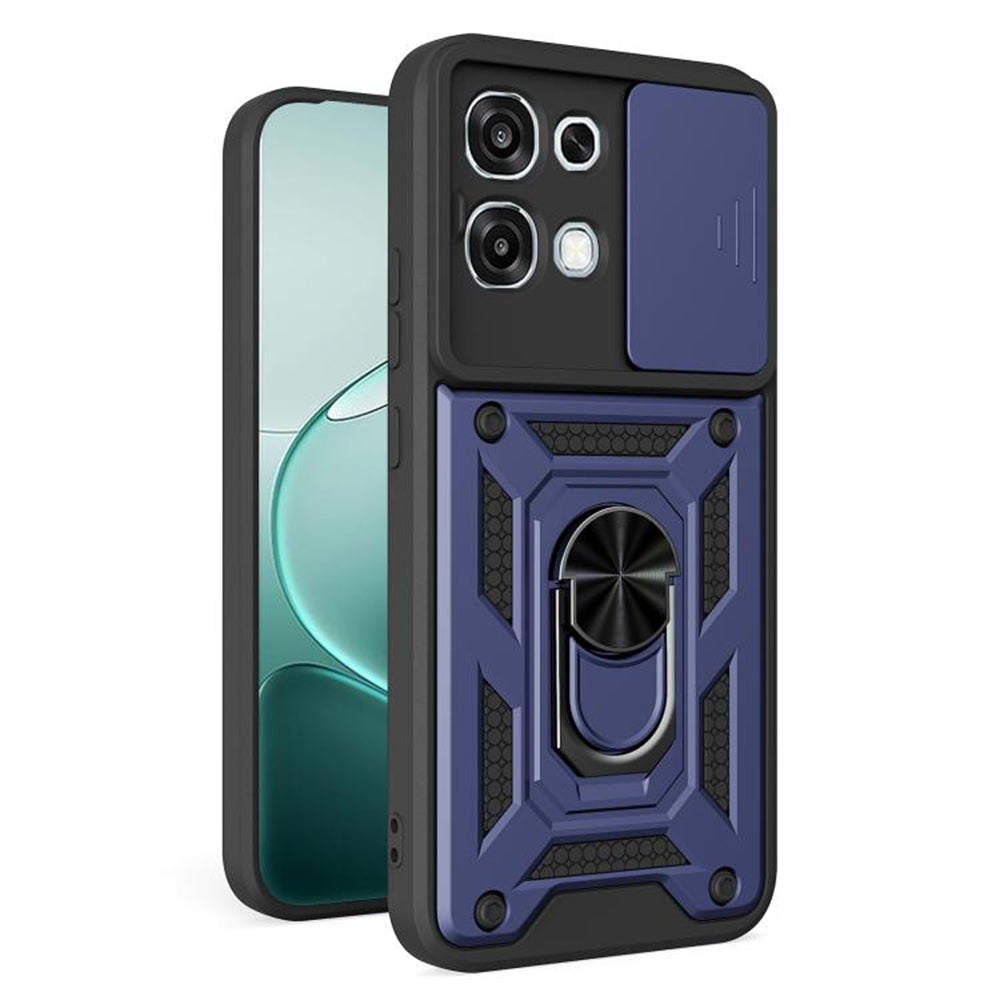 Case for Oppo A6 Pro 5G / A6 Pro 4G, Techsuit, CamShield, Blue