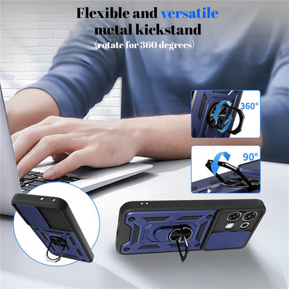 Θήκη για Oppo A6 Pro 5G / A6 Pro 4G, Techsuit, CamShield, Μαύρη