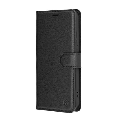Θήκη για Oppo A6 Pro 5G / A6 Pro 4G, Techsuit, Leather Folio, Μαύρη