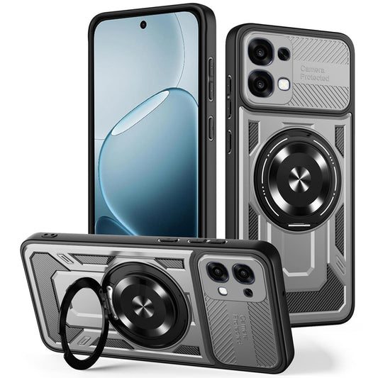 Θήκη για Oppo A6 Pro 5G / A6 Pro 4G, Techsuit, RuggedCam, Γκρι