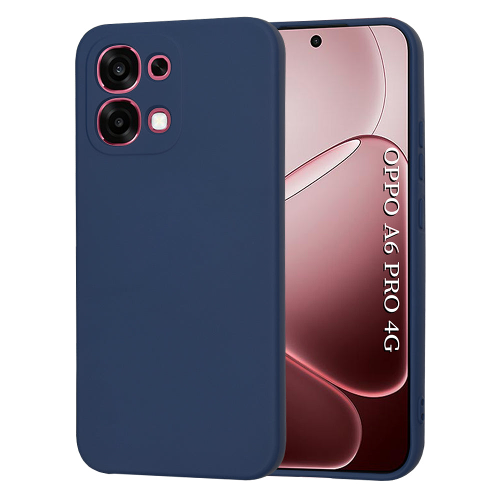 Θήκη για Oppo A6 Pro 5G / A6 Pro 4G, Techsuit, SoftFlex, Μπλε Ναυτικό