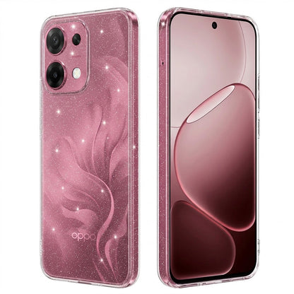 Θήκη για Oppo A6 Pro 5G / A6 Pro 4G, Techsuit, SparkleSkin, Διαφανής