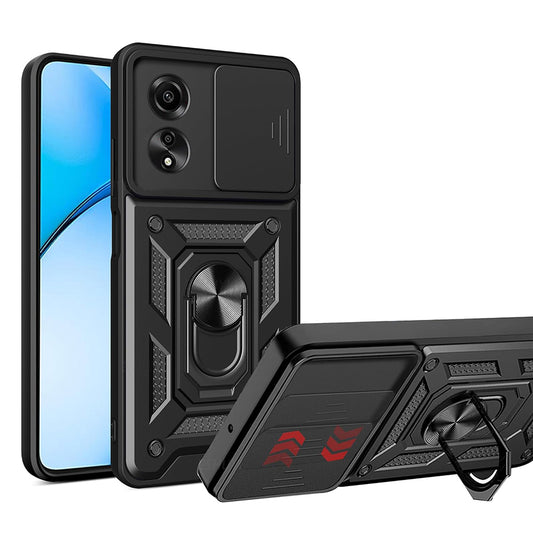 Θήκη για Oppo A60, Techsuit, CamShield, Μαύρο