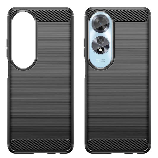 Θήκη για Oppo A60, Techsuit, Carbon, Μαύρο