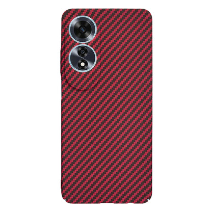 Θήκη για Oppo A60, Techsuit, Carbonite FiberShell, Κόκκινο