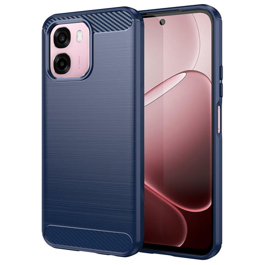 Θήκη για Oppo A6k 4G / A6x 4G / A6x / A6 4G, Techsuit, Carbon, Μπλε