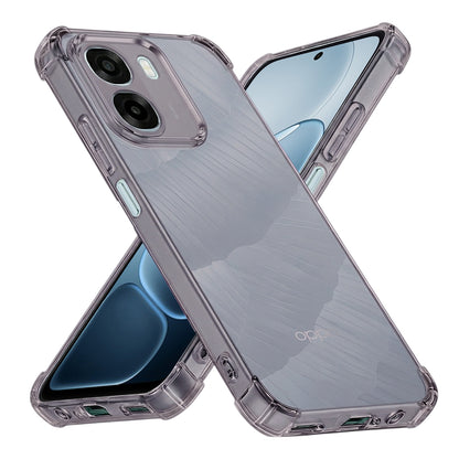 Θήκη για Oppo A6k 4G / A6x 4G / A6x, Techsuit, Αντι-κρούση Διαφανής, Καπνιστή