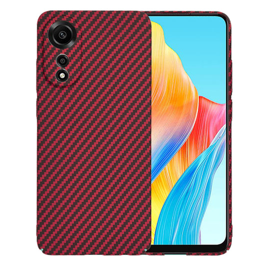 Θήκη για Oppo A78 4G, Techsuit, Carbonite FiberShell, Κόκκινο