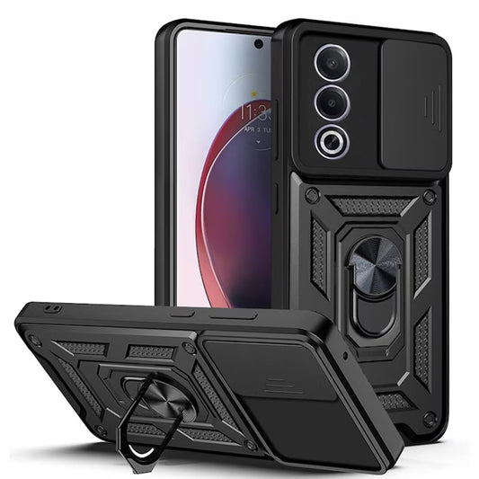 Θήκη για Oppo A80, Techsuit, CamShield, Μαύρο