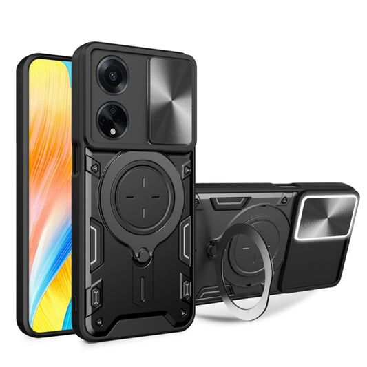 Θήκη για Oppo A98, Techsuit, CamGuard Pro, Μαύρο