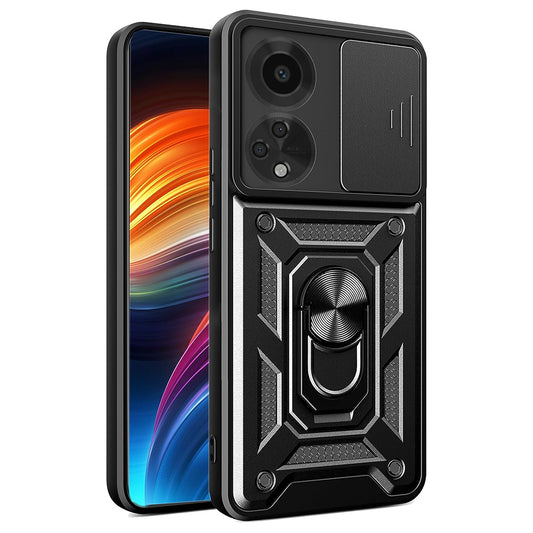 Θήκη για Oppo A98, Techsuit, CamShield, Μαύρη