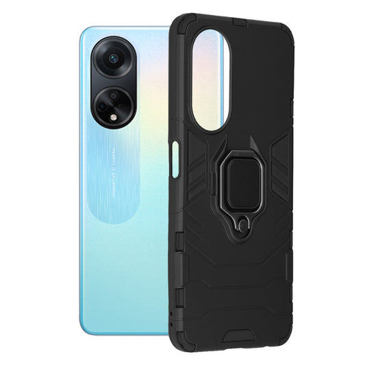 Θήκη για Oppo A98, Techsuit, Shield, Μαύρο