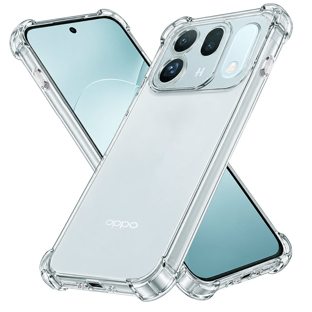 Θήκη για Oppo Find X10, Techsuit, Shockproof Clear, Διαφανής