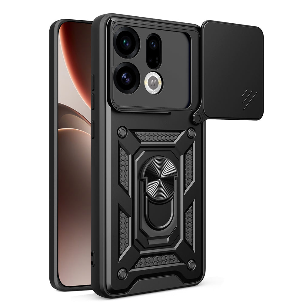 Θήκη για Oppo Find X9, Techsuit, CamShield, Μαύρη