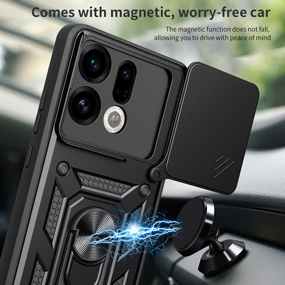 Θήκη για Oppo Find X9, Techsuit, CamShield, Μαύρη