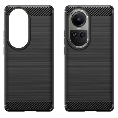 Θήκη για Oppo Reno10 / Reno10 Pro, Techsuit, Carbon, Μαύρο