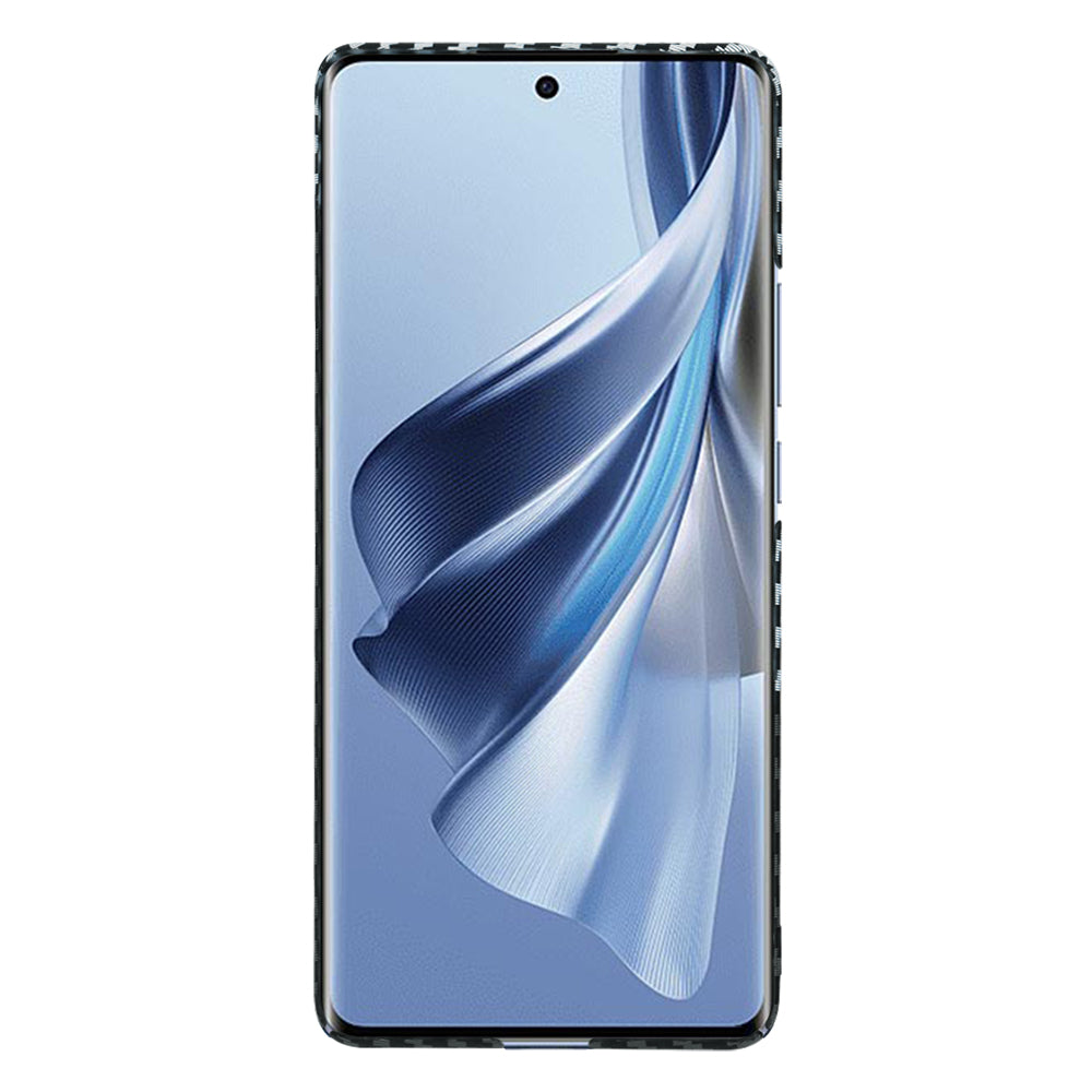 Θήκη για Oppo Reno10 / Reno10 Pro, Techsuit, Carbonite FiberShell, Μαύρο Γκρι