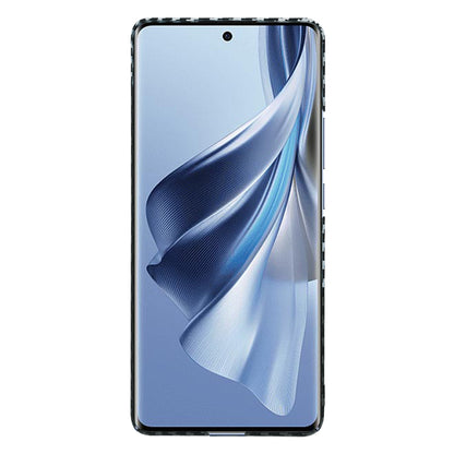 Θήκη για Oppo Reno10 / Reno10 Pro, Techsuit, Carbonite FiberShell, Μαύρο Γκρι