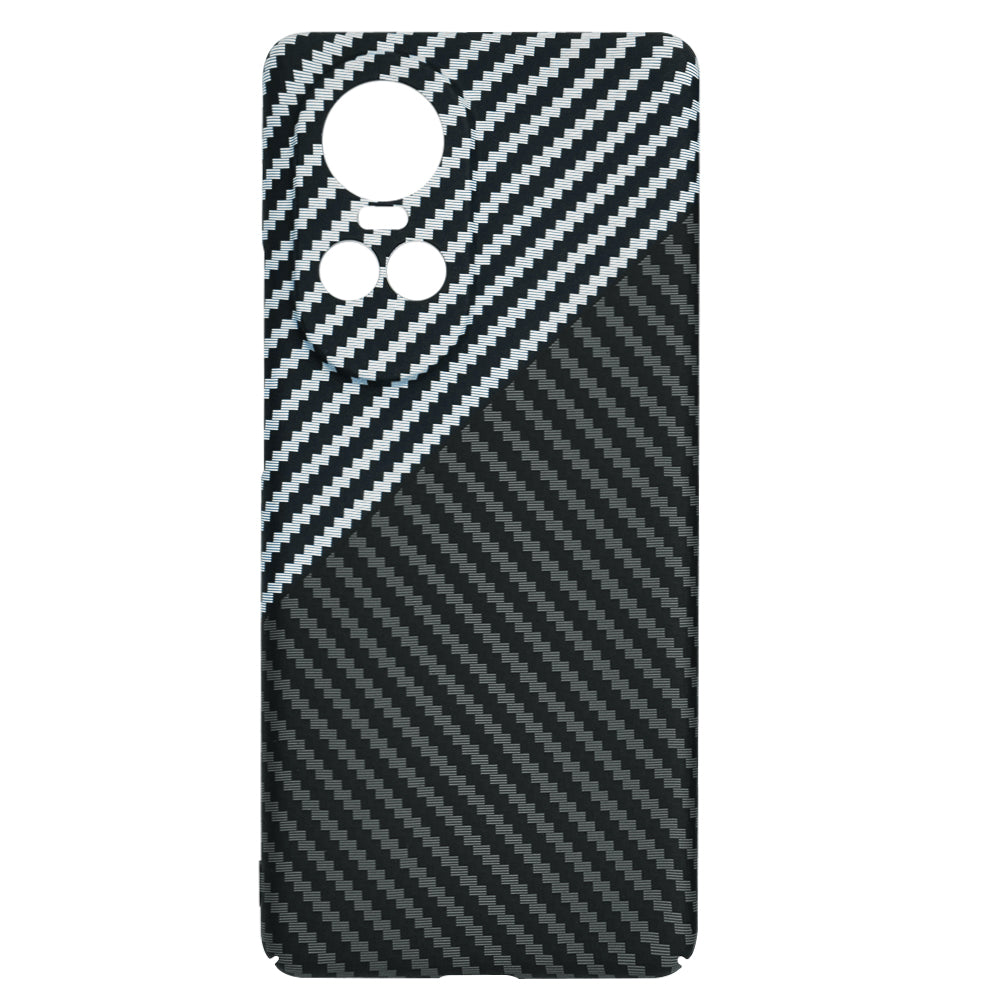 Θήκη για Oppo Reno10 / Reno10 Pro, Techsuit, Carbonite FiberShell, Μαύρο Γκρι