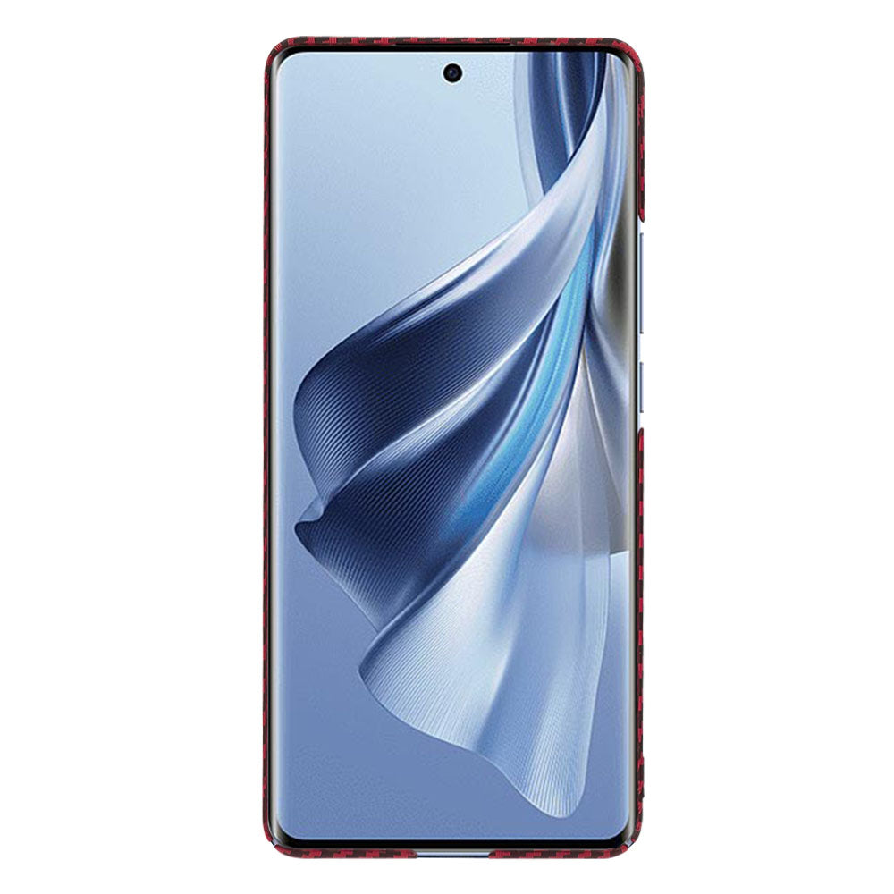 Θήκη για Oppo Reno10 / Reno10 Pro, Techsuit, Carbonite FiberShell, Κόκκινο