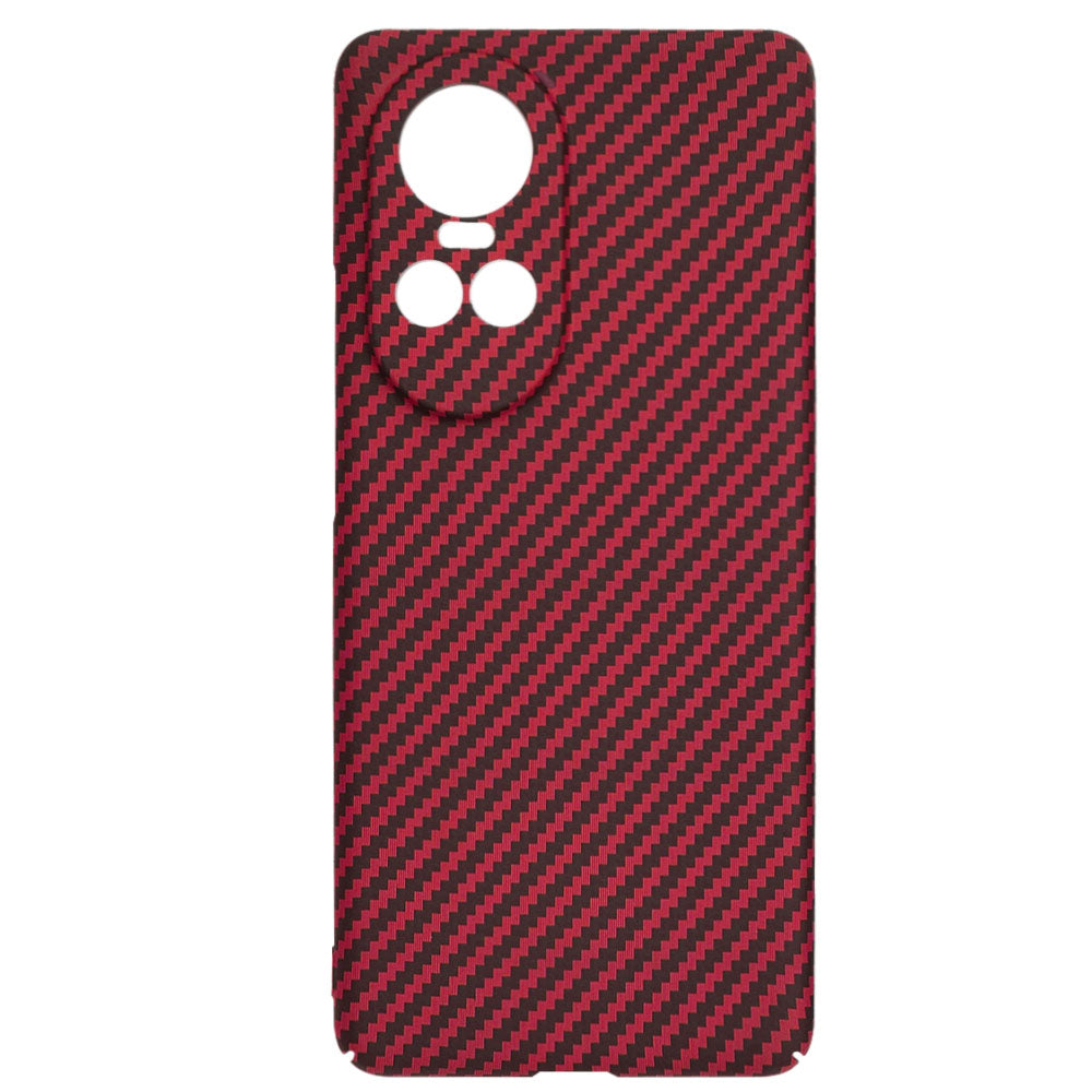 Θήκη για Oppo Reno10 / Reno10 Pro, Techsuit, Carbonite FiberShell, Κόκκινο