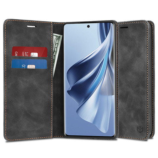 Θήκη για Oppo Reno10 / Reno10 Pro, Techsuit, Confy, Μαύρο