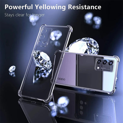 Θήκη για Oppo Reno10 / Reno10 Pro, Techsuit, Ανθεκτική σε Κρούσεις Διαφανής, Διάφανη