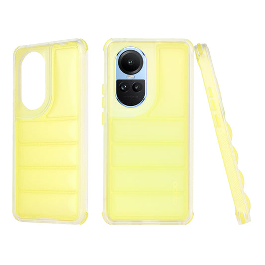 Θήκη για Oppo Reno10 / Reno10 Pro, Techsuit, Wave Shield, Κίτρινη