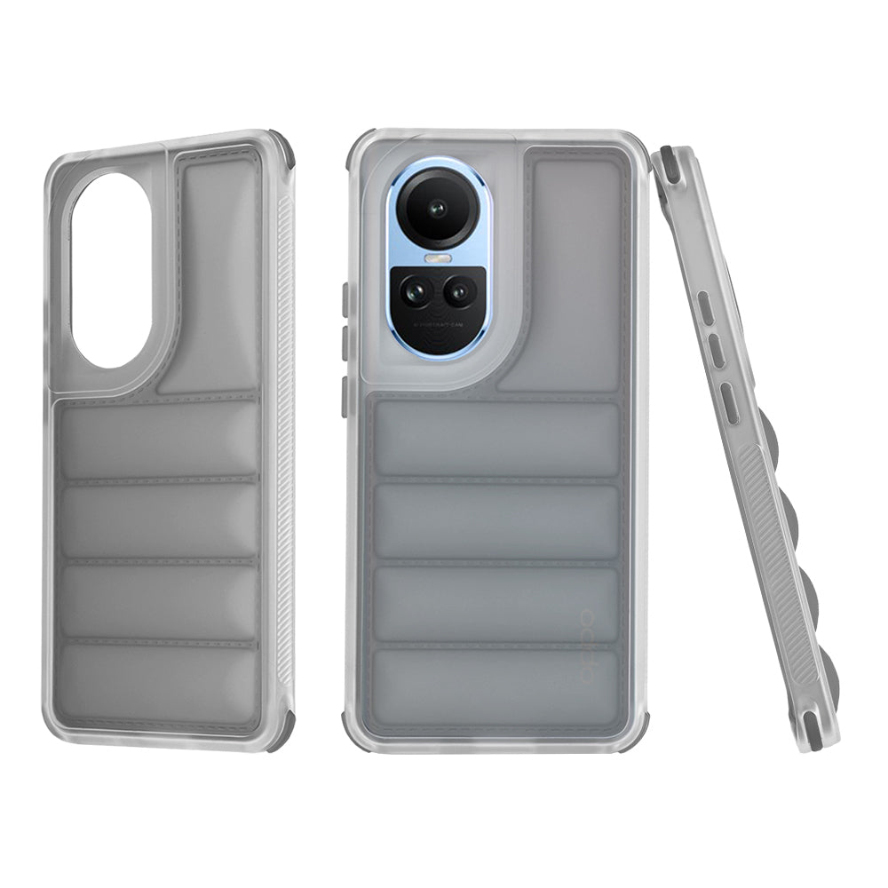 Θήκη για Oppo Reno10 / Reno10 Pro, Techsuit, Wave Shield, Μαύρο