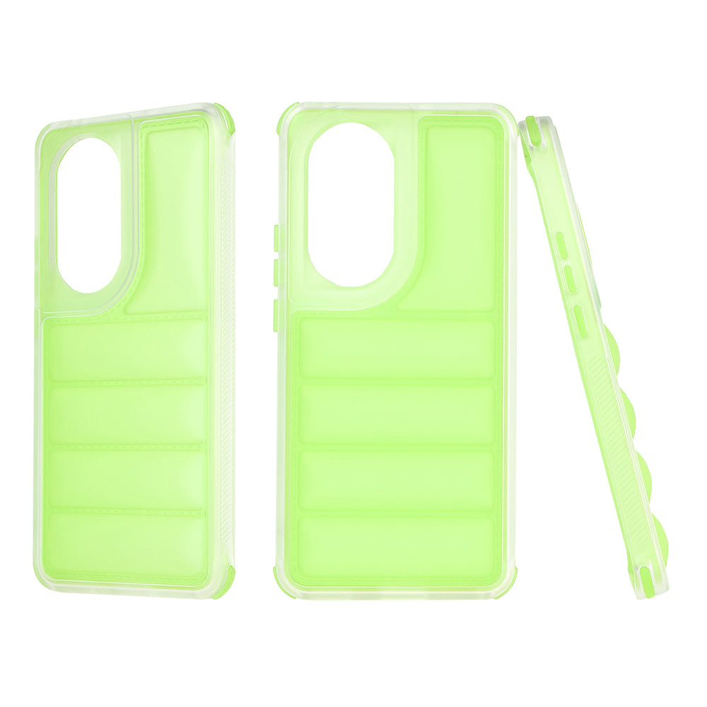 Θήκη για Oppo Reno10 / Reno10 Pro, Techsuit, Wave Shield, Πράσινο