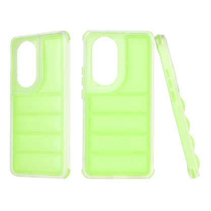 Θήκη για Oppo Reno10 / Reno10 Pro, Techsuit, Wave Shield, Πράσινο