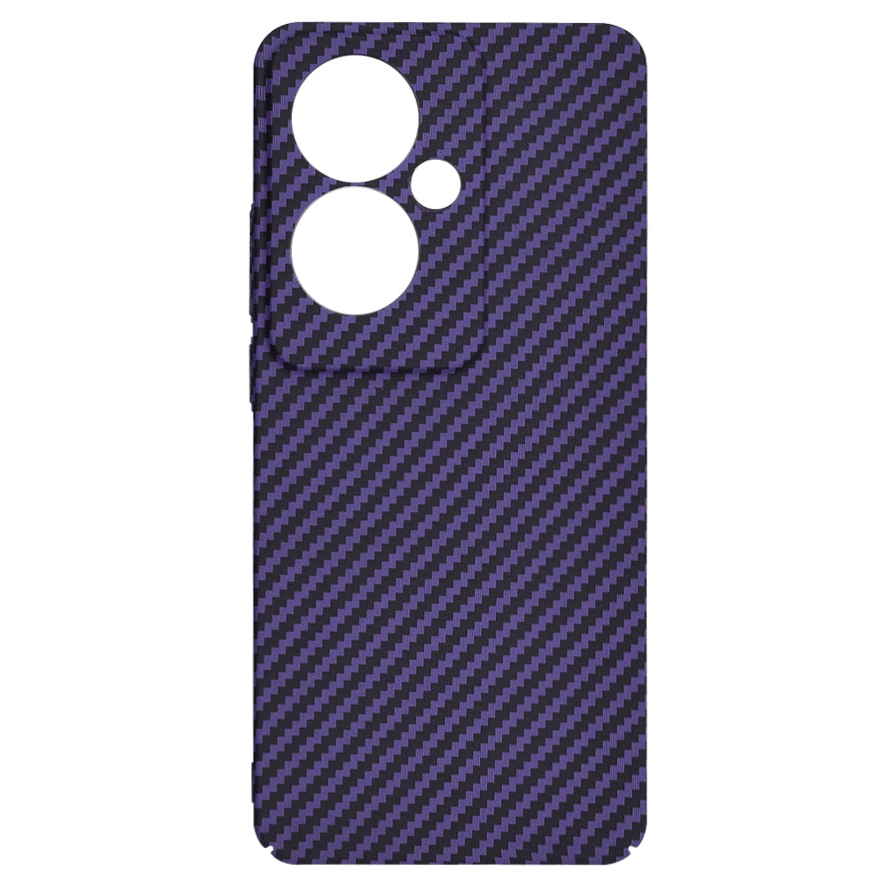 Θήκη για Oppo Reno11 F, Techsuit, Carbonite FiberShell, Μωβ