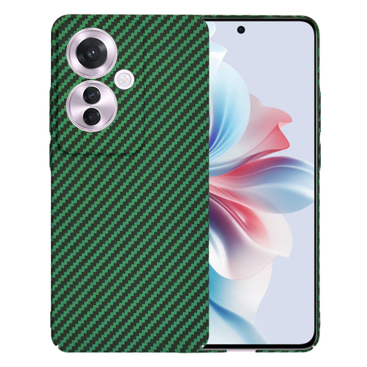 Θήκη για Oppo Reno11 F, Techsuit, Carbonite FiberShell, Πράσινο