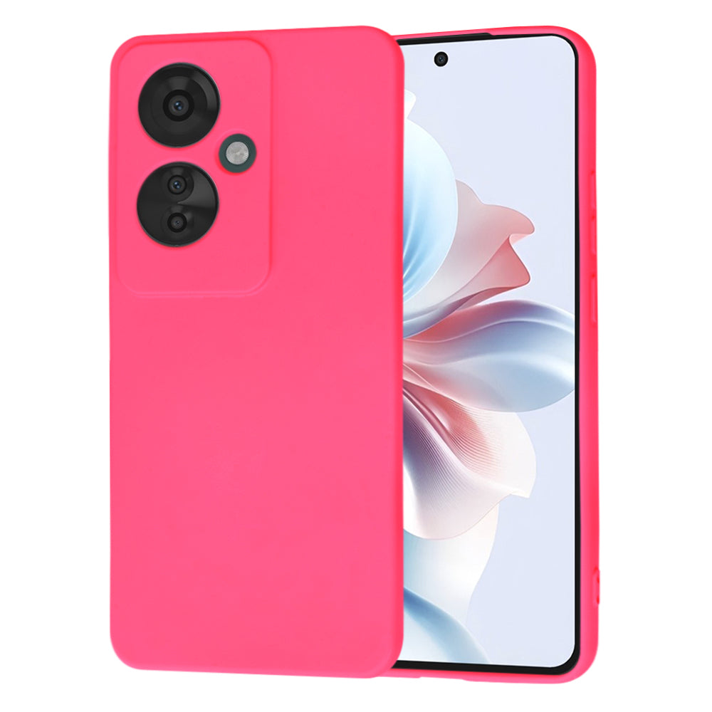 Case for Oppo Reno11 F, Techsuit, SoftFlex, Dark Pink