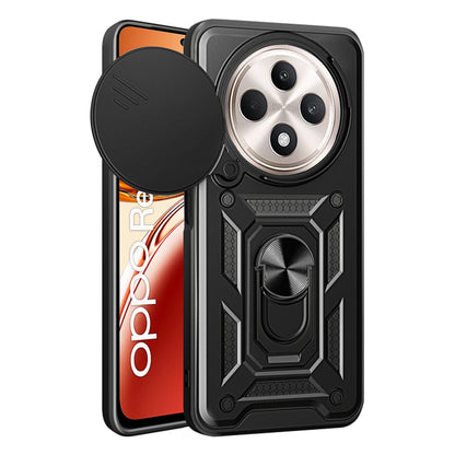 Θήκη για Oppo Reno12 FS 5G / Reno12 FS 4G / Reno12 F 4G / Reno12 F, Techsuit, CamShield, Μαύρο
