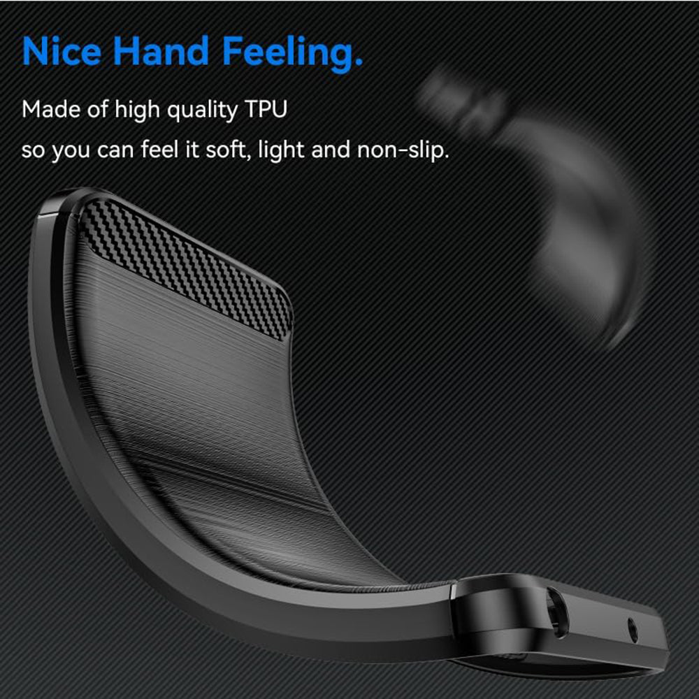 Θήκη για Oppo Reno12 FS 5G / Reno12 FS 4G / Reno12 F 4G / Reno12 F, Techsuit, Carbon, Μαύρη
