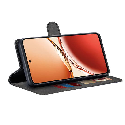 Θήκη για Oppo Reno12 FS 5G / Reno12 FS 4G / Reno12 F 4G / Reno12 F, Techsuit, Diary Book, Μαύρο